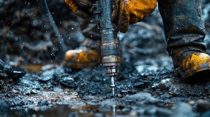 Muddy Boots, Drilling in the Earth