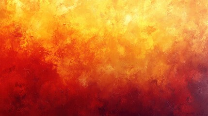 Fiery Abstract Artwork: A Warm and Intense Color Gradient