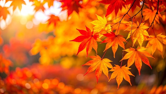 グラデーションが美しい日本の紅葉