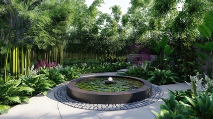 Tranquil Bamboo Oasis