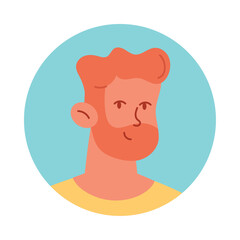 Modern Boy Character Avatar Design