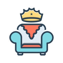 Vector color shadow icon for Premiere
