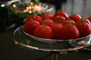 tomatoes in a bowl, fresh tomatoes, bowl, red tomatoes, skinless tomatoes, peeled tomatoes,...