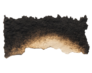 Burnt paper edge texture
