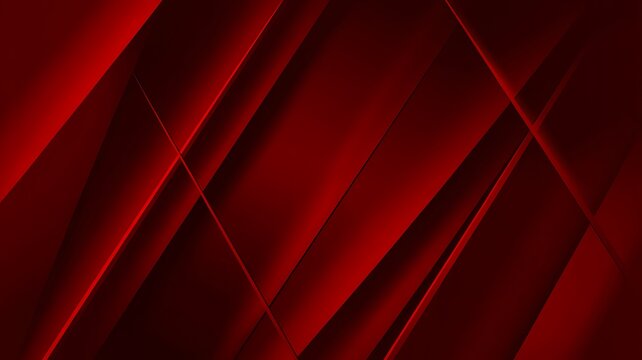 Dark red geometric arrow background with abstract sharp lines and modern pattern
