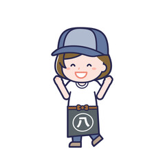 八百屋／ななめ／女性 07