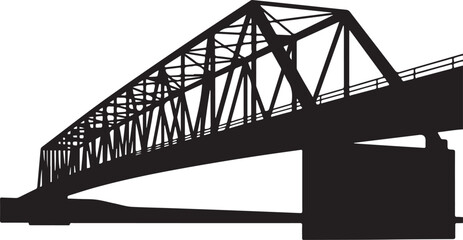 Iconic Bridge Silhouette Vector Design

City Bridge Silhouette for Skyline Scenes

Suspension Bridge Silhouette Illustration

Urban Landscape Bridge Clipart

Elegant Architectural Bridge Silhouette