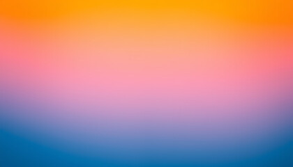 Soft gradient background transitioning from warm orange to cool blue through pink and purple
