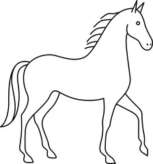 Horse vector illustration