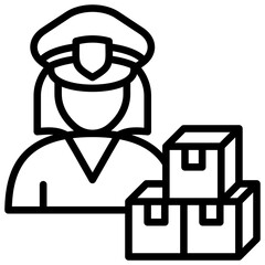 Customs Broker Icon
