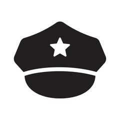 police hat icon 