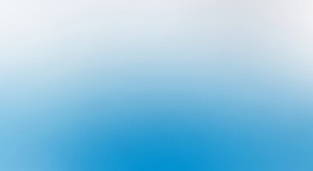 Obraz premium A smooth, gradient background transitions from white to a vibrant blue.