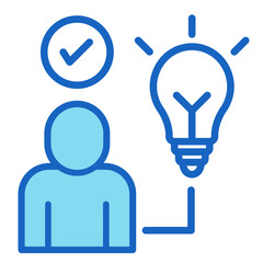 Human Understanding  Icon Element For Design

