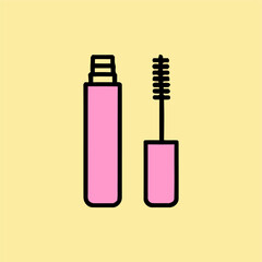 This beauty-themed vector icon set includes lipstick, brushes, mascara, perfume, and more. Perfect for beauty, salon, skincare, and social media designs. Simple and feminine.