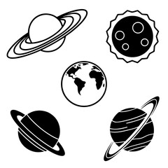 Celestial bodies planetary spheres cosmic orbits space planets