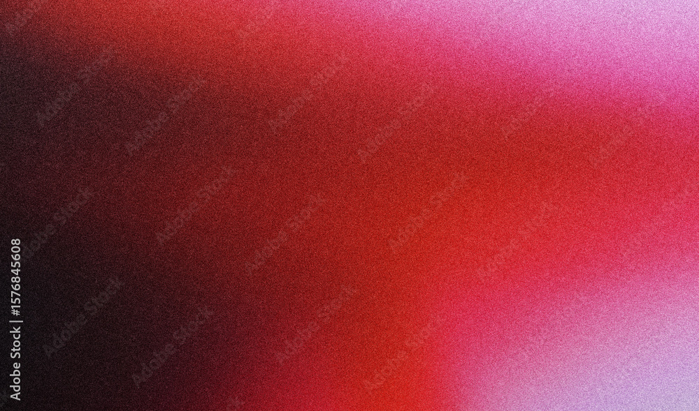 Poster dark noise texture on red gradient header