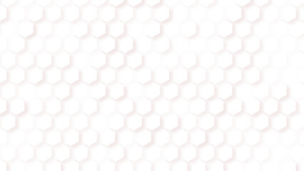 Geometric abstract background with simple hexagonal elements. Medical. Vector digital art banner,