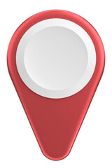 3D Illustration Of Location Sign.