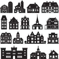 Spooky Halloween Silhouette

Haunted House Halloween Vector

Flying Witch on Broom Silhouette

Halloween Pumpkin Silhouette

Creepy Graveyard Halloween Scene