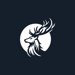 Majestic deer logo