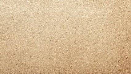 Naklejka na ściany i meble Old paper background, manuscript with shabby texture stock photo. Bright cardboard material design wallpaper