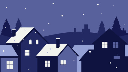 Fototapeta premium night city in the night