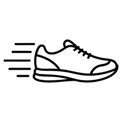 Sport shoes vector illustration with casual and athletic design isolated on white background