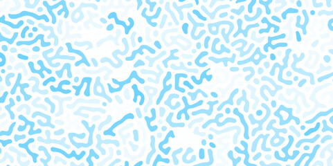 Fototapeta premium Monochrome Turing reaction background. Abstract diffusion pattern with chaotic shapes. Turing Abstract Pattern, suitable for any business. Vector illustration.