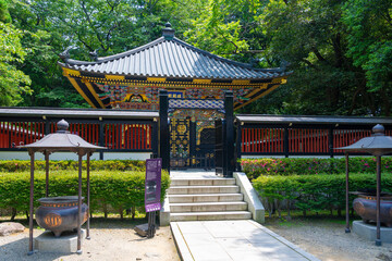 宮城県仙台市の瑞鳳殿 唐門