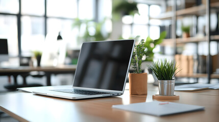 modern office desk