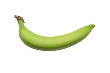 a single banana is shown on a white background