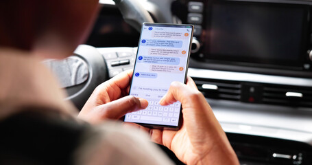 Texting While Driving: Distraction