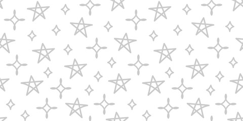 star doodle pattern background. doodle stars pattern background.