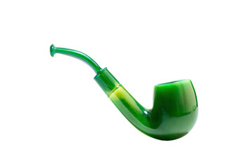 a pipe with a green stem and a green stem