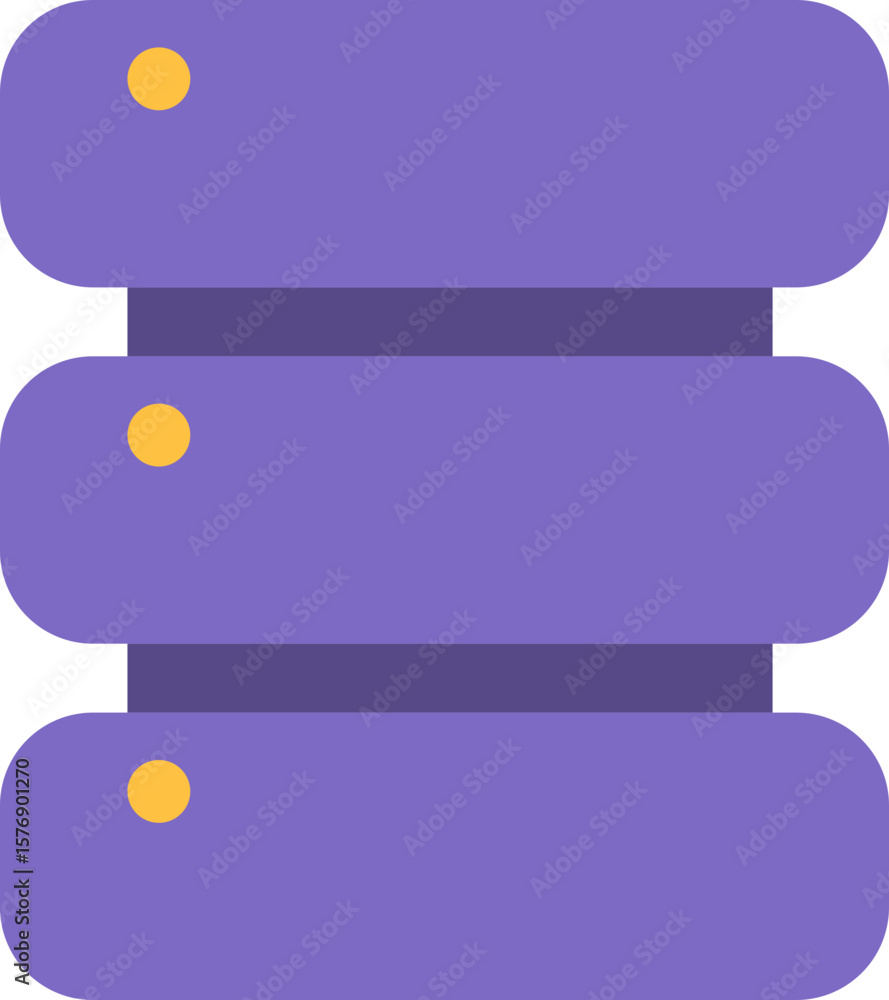 Poster data storage stack purple servers for reliable computing and network solutions