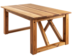 Expandable dining table, extendable leaf, transparent background 