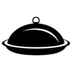 restaurant cloche icon