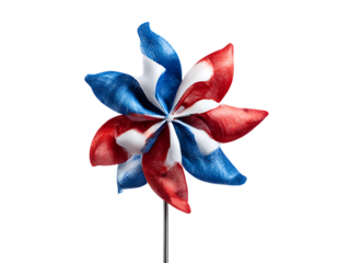 Red White Blue Pinwheel 