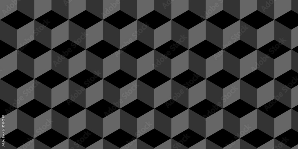 Poster 3d futuristic minimal honeycomb mosaic white and gray background. modern hexagon seamless vector pat