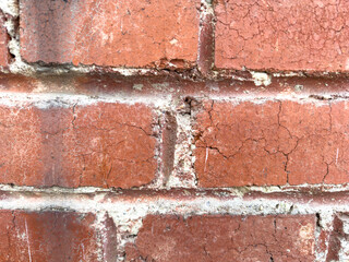 Photo of an old brick wall