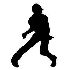 Dancer silhouette vector