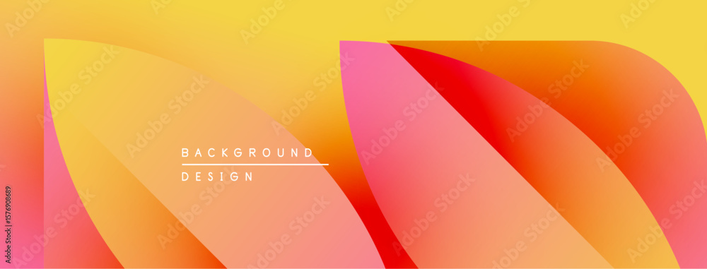 Poster abstract gradient background. warm colors blend, creating dynamic visual flow. text reads background