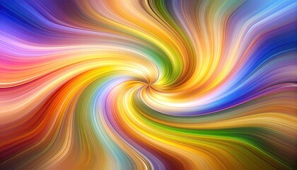 Obraz premium Abstract Colorful Swirl Background