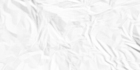 Crumpled paper Blank white crumpled and creased paper poster.	