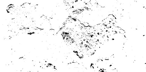 Obraz premium Black and white noise paper dust. Distressed Dirty rough overlay texture. Black grunge texture on transparent backdrop background. Scratches on a white background. 