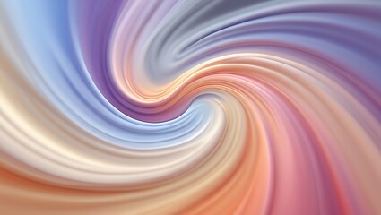 Fototapeta premium Abstract Swirling Pastel Colors A Vortex of Hues and Shades