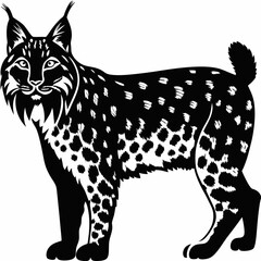 "The Watchful Guardian of the Northern Wilderness: A Striking Portrait of the Elusive Lynx, Master of Stealth and Silent Majesty in Untamed Landscapes"
