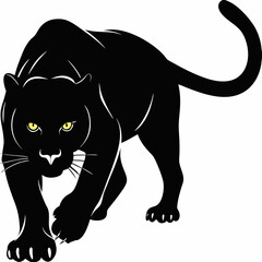 "The Silent Shadow of the Jungle: A Fierce and Graceful Black Panther Stalking Through the Unknown, Embodying the Raw Power and Stealth of Nature&rsquo;s Night Hunter"
