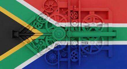 South African Economy Gears Turning Nation's Development Strategy in Motion