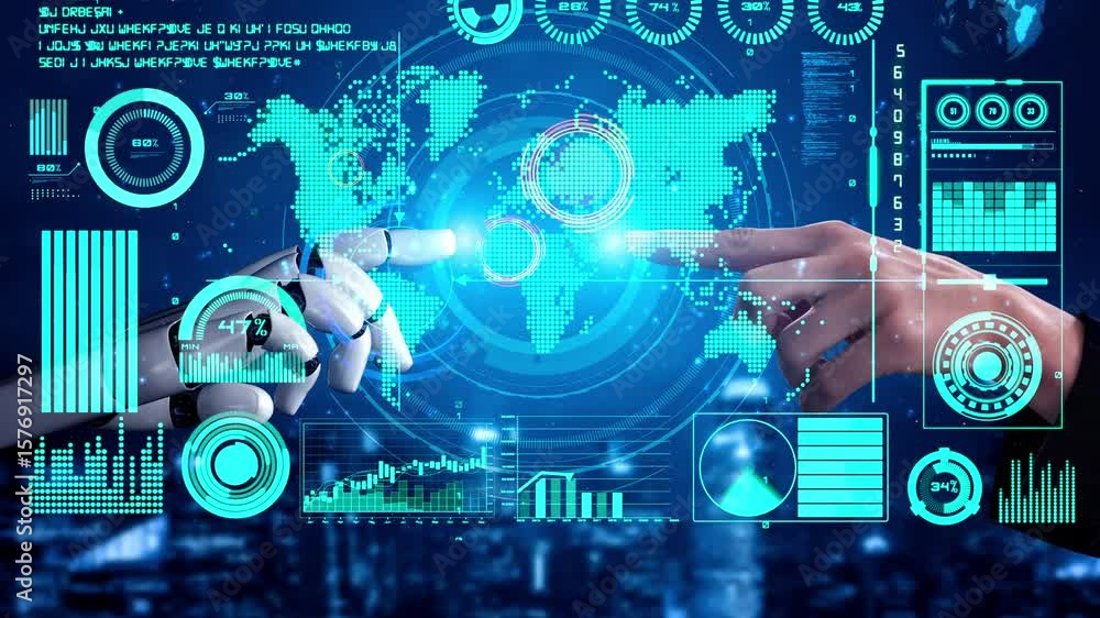 Aufkleber ai enhances network connection visualization with real-time digital analytics, virtual assistant too